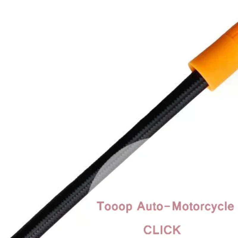 Flexible Hose Braided - 1個入り編組タイヤインフレーターホース、漏れ防止コネクター、市場に出回っているほとんどのタイヤインフレーターポンプモデルに適合するフレキシブルタイプ