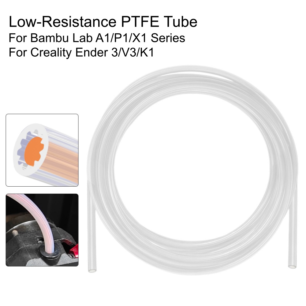 Ptfe Tape Thread - 星型 PTFE チューブ フィラメント パイプ ホワイト/半透明