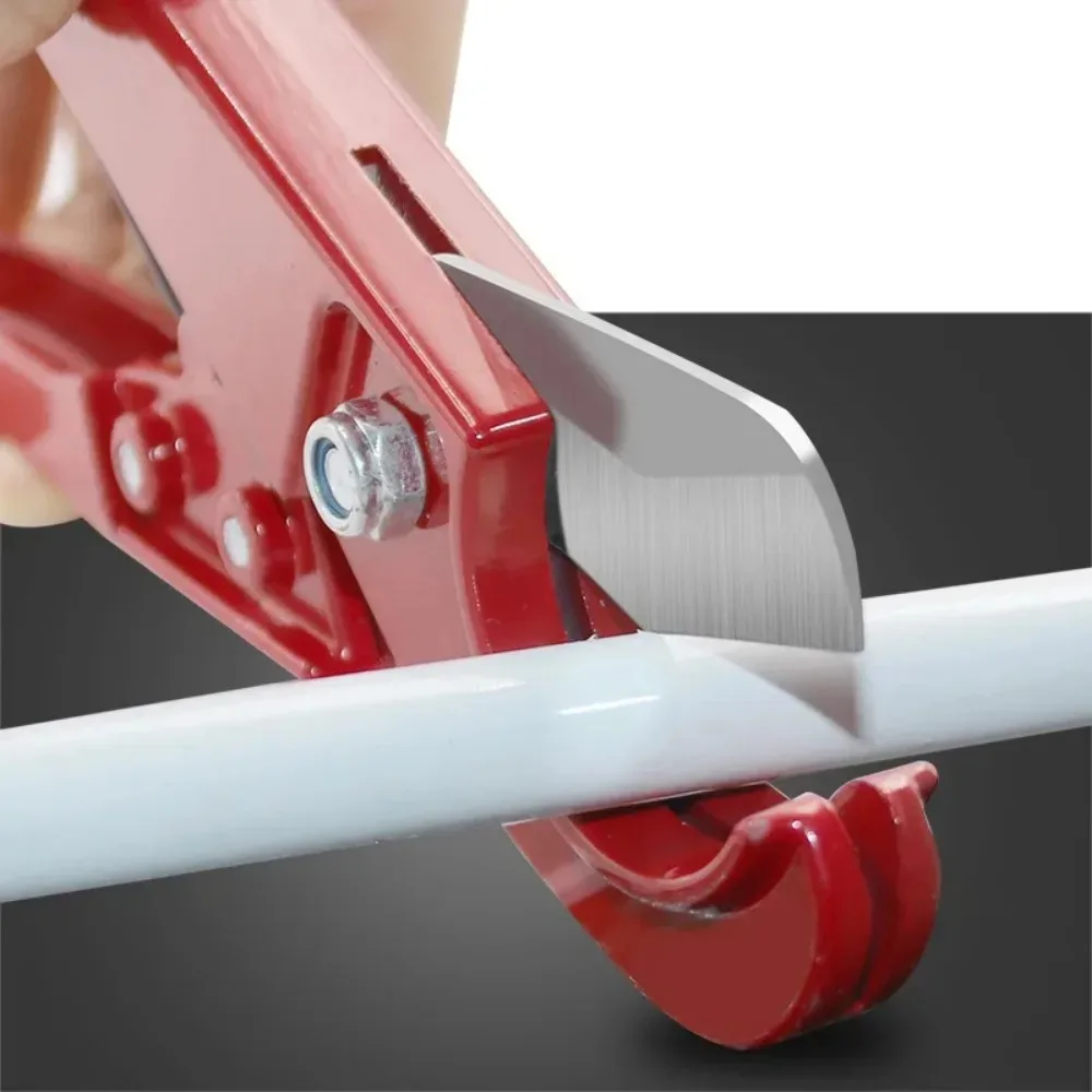 Pipe Cutter Ratchet - PU/PP/PE/PPR ホース切断用手工具 PVCパイプカッター 1-1/4インチ 32mm ラチェット式