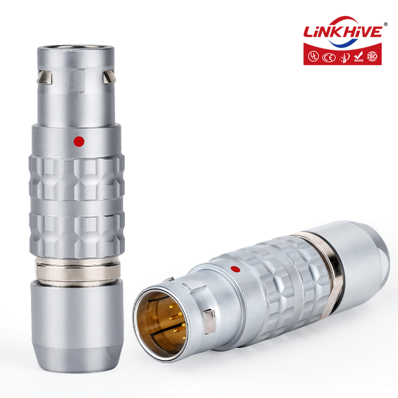 Push Fit Connector - LEMO FGG丸型コネクタオスプラグ0B 1B 2B 3B 2