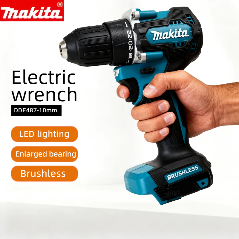 Makita Drill Ddf484 - マキタ 18V DDF487 コードレスインパクトドリル：プロ向け究極の10mmブラシレススクリュードライバー（本体のみ）