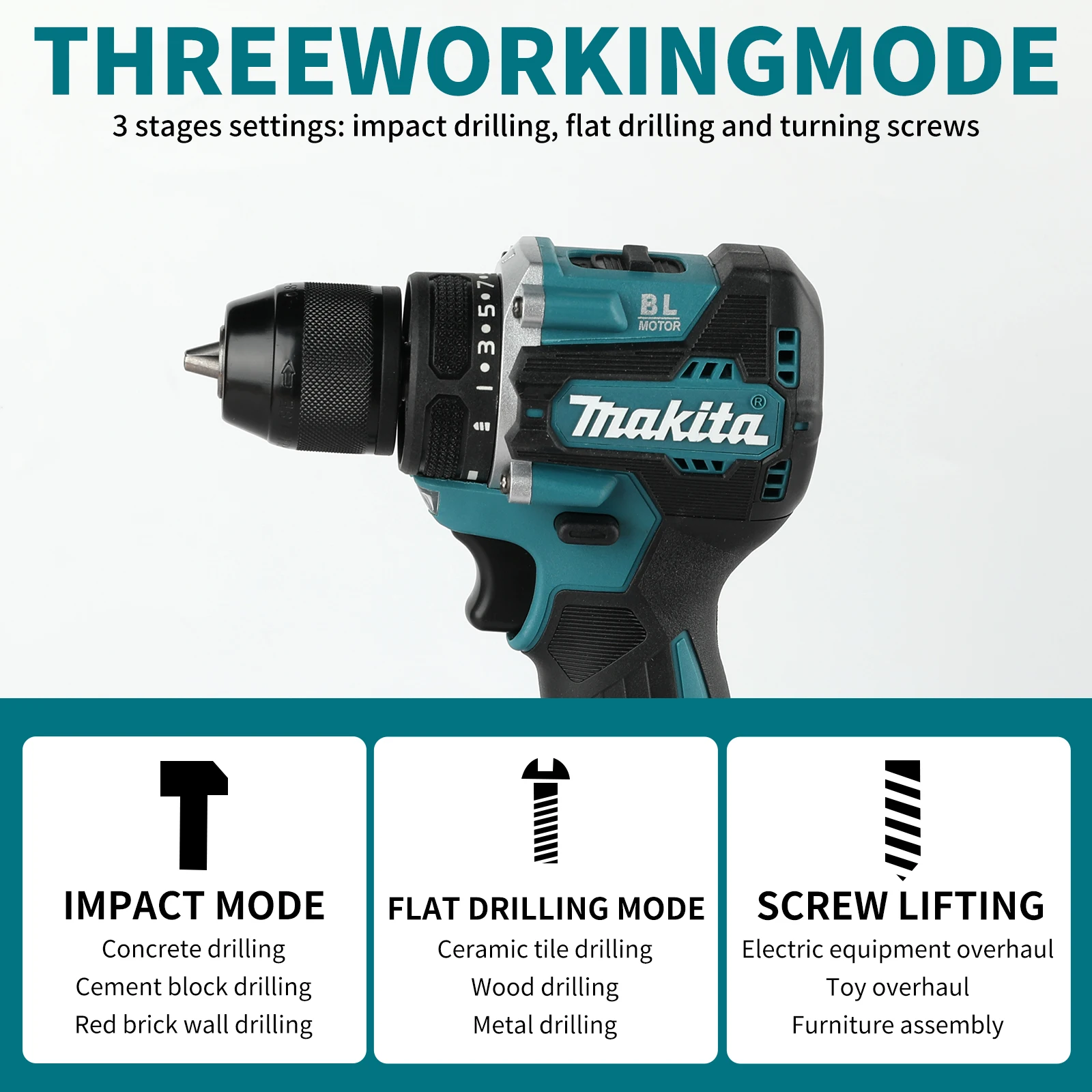 マキタ DDF487 18Vリチウムドリルドライバー 10m - Makita Drill Ddf484 のレビューと価格