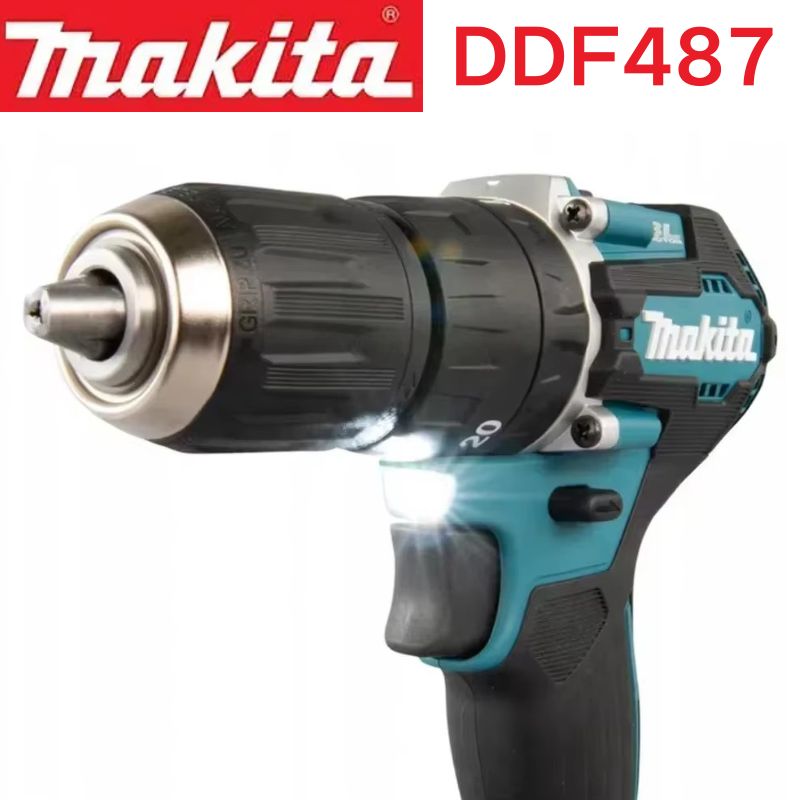マキタ純正。 DDF487 コードレスドライバードリル ブラ - Makita Drill Ddf484 のレビューと価格