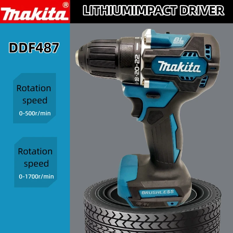 マキタ DDF487 18V コードレスブラシレスドリルドラ - Makita Drill Ddf484 のレビューと価格