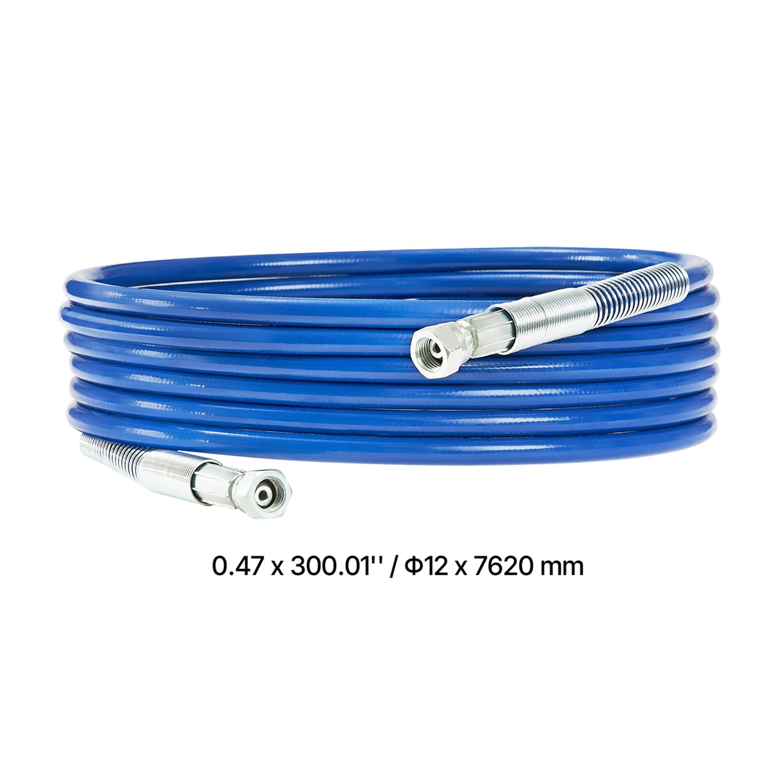 25フィートエアレスペイントスプレーヤーホース、1/4インチ - Flexible Hose Braided のレビューと価格