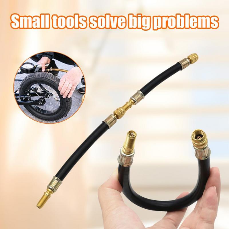 柔軟なゴムホースエアコンプレッサーアダプター車のタイヤバルブ - Flexible Hose Braided のレビューと価格