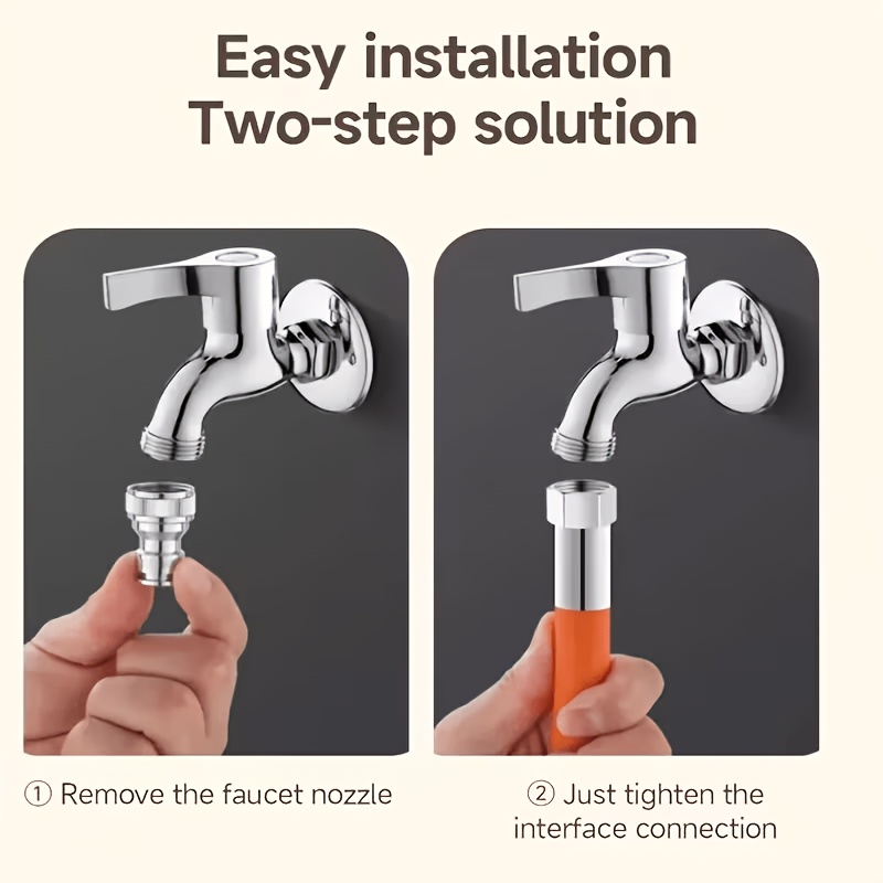2-in-1折りたたみ式蛇口延長器（エアレーター＆ユニバーサ - Flexible Hose Braided のレビューと価格