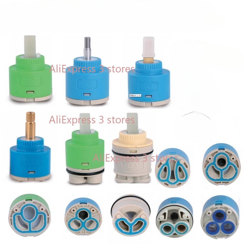 1 個 35/40 ミリメートル交換セラミックスプール水道ミ - Basin Mixer Cartridge のレビューと価格